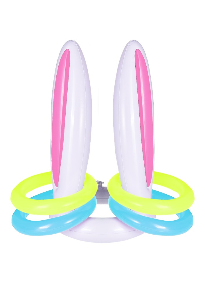 Inflatable bunny ear game